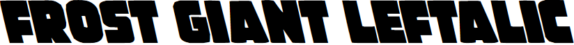 Frost Giant Leftalic