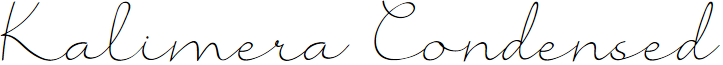 Kalimera Condensed