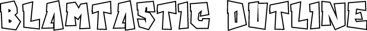 Blamtastic Outline