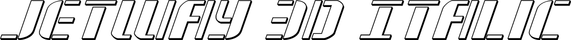 Jetway 3D Italic