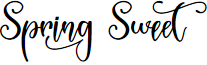 Spring Sweet - Personal Use