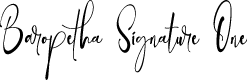 Baropetha Signature1