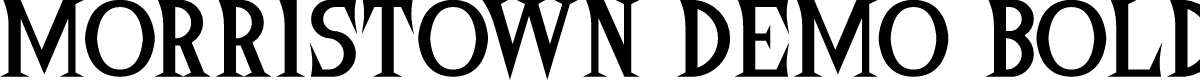 Morristown Demo Bold