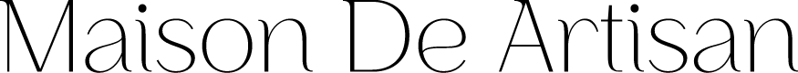 MaisonDeArtisanFree-Italic