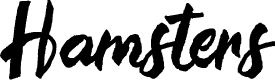 Hamsters Personal Use 