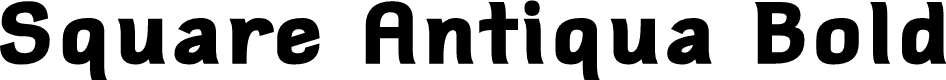 Square Antiqua Bold