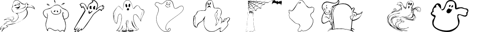 101! A Ghostly Font