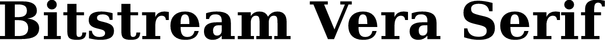 Bitstream Vera Serif Bold