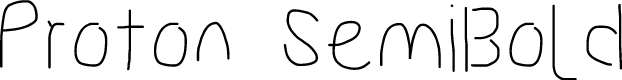 Proton SemiBold