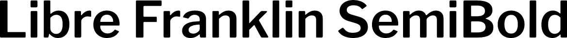 Libre Franklin SemiBold