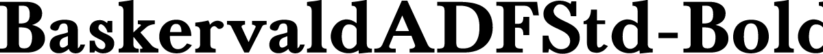 BaskervaldADFStd-Bold
