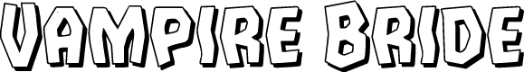 Vampire Bride Shadow
