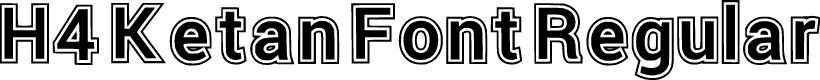 H4 Ketan Font Regular