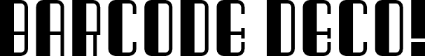 BarcodeDeco!-Regular
