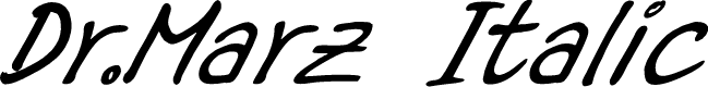 Dr.Marz Italic