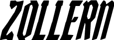 Zollern Condensed Italic