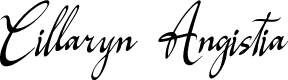 Cillaryn Angistia