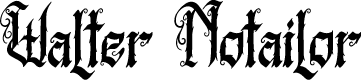 Walter Notailor