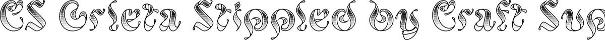 CS Orleta Stippled Regular Demo
