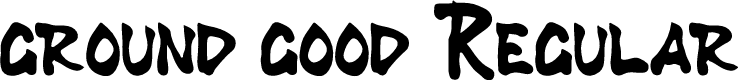 ground good Regular