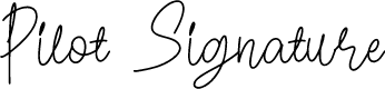 Pilot Signature