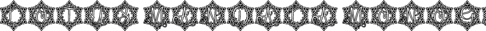 Lotus Mandala Monogram