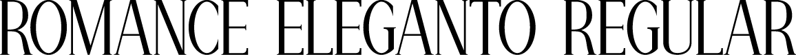 Romance Eleganto Regular