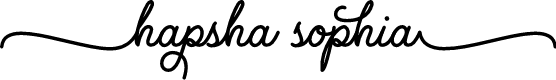 Hapsha Sophia Script