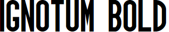 Ignotum Bold
