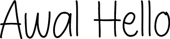 Awal Hello