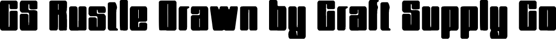 CSRustleDrawn-Regular Demo