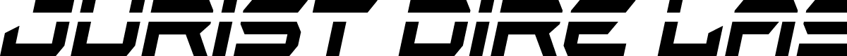 Jurist Dire Laser Italic