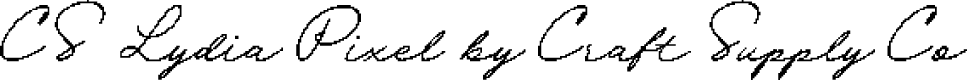 CS Lydia Pixel Regular Demo