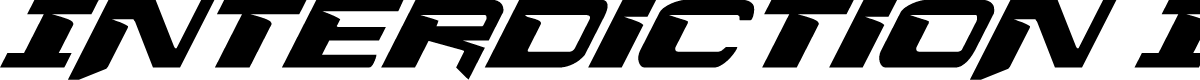 Interdiction Italic