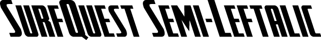 SurfQuest Semi-Leftalic