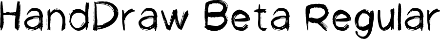 HandDraw Beta Regular