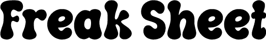 Freak Sheet Regular
