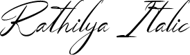 Rathilya Italic