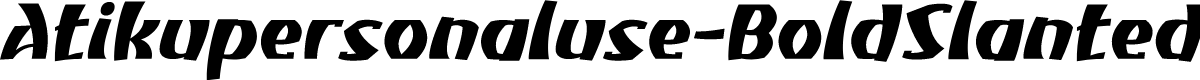 Atikupersonaluse-BoldSlanted