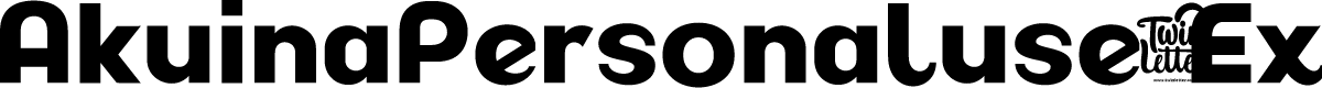 AkuinaPersonaluse-ExtraBold