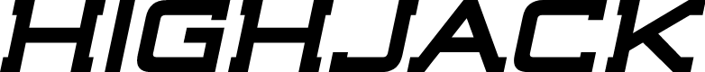 Highjack-BoldItalic