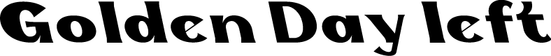 Golden Day left