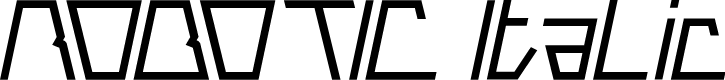 ROBOTIC Italic