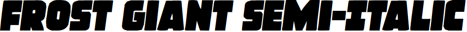 Frost Giant Semi-Italic