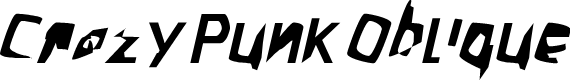 Crazy Punk Oblique
