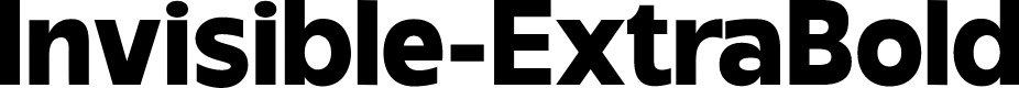 Invisible-ExtraBold