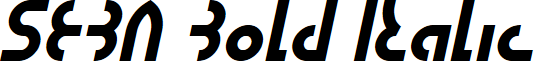 SEBA Bold Italic