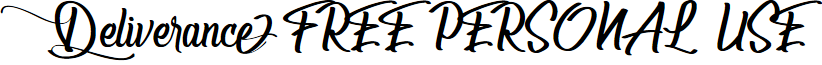 Deliverance (FREE PERSONAL USE)