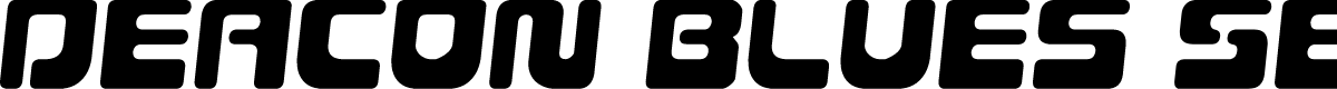 Deacon Blues Semi-Italic