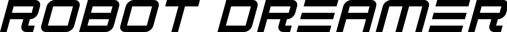 Robot Dreamer Italic